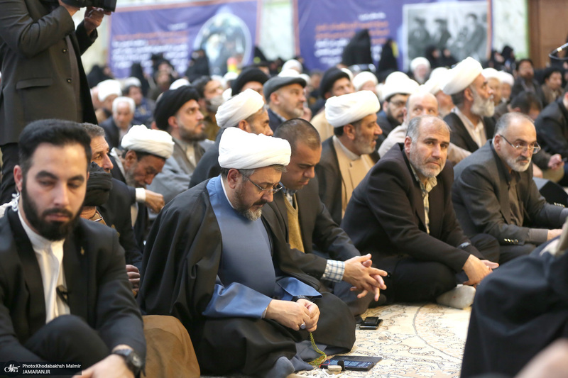 مراسم بیست‌و‌نهمین سالگرد ارتحال حاج سید احمد خمینی و بزرگداشت آیت‌الله بجنوردی  2