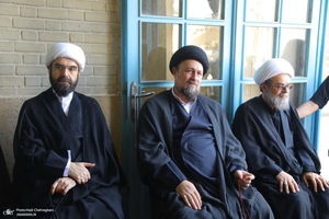 مراسم تشییع همسر مرحوم آیت الله راستی کاشانی (ره)