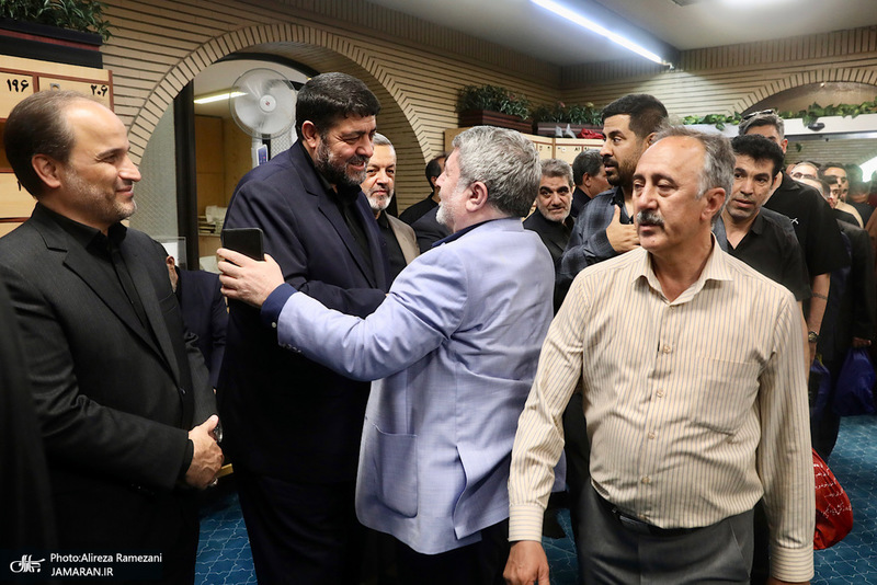 مراسم ختم مادر پيرحسين كوليوند