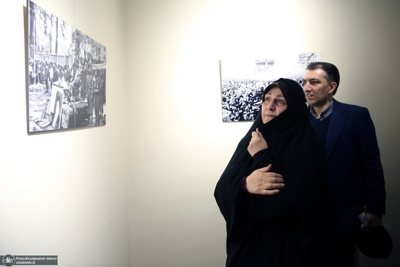 بازدید خانم دکتر فاطمه طباطبایی از دومین هفته فرهنگی بر آستان آفتاب