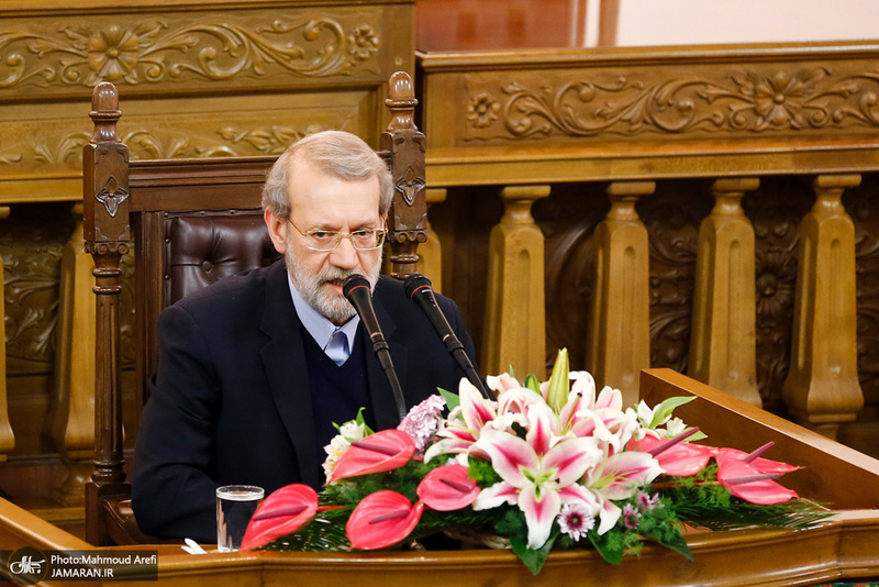 نشست خبری علی لاریجانی رییس مجلس
