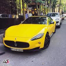 چند پورشه و مازاراتی در خیابان های تهران هستند؟