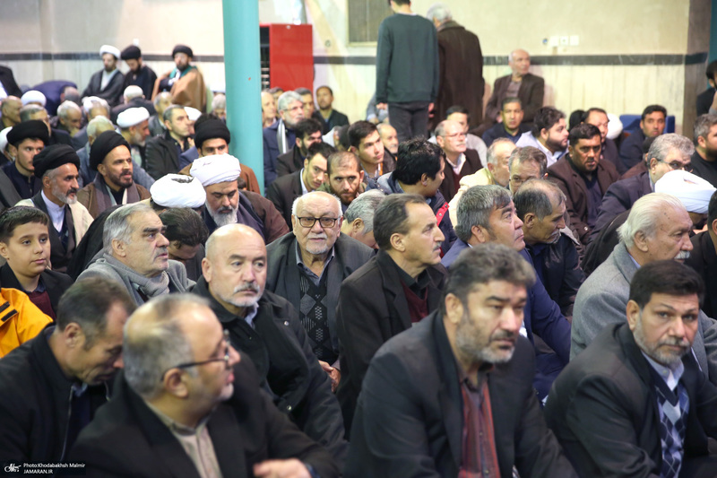 مراسم سالگرد رحلت آیت‌الله سید محمد موسوی بجنوردی در حسینیه جماران  -1