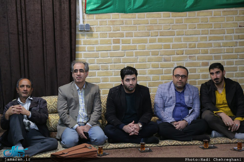 مدیرکل ارشاد و جمعی از اهالی رسانه قم با سید علی خمینی دیدار کردند