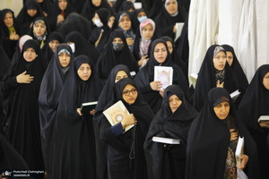 آیین ترتیل خوانی قرآن کریم در حرم حضرت معصومه (س)‎‎