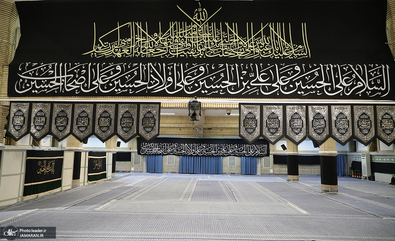 مراسم عزاداری شب عاشورای حسینی (ع) در حسینیه امام خمینی