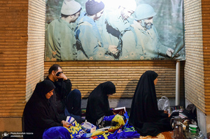 احیای شب بیست و یکم ماه رمضان در گلزار شهدای بهشت زهرا (س)