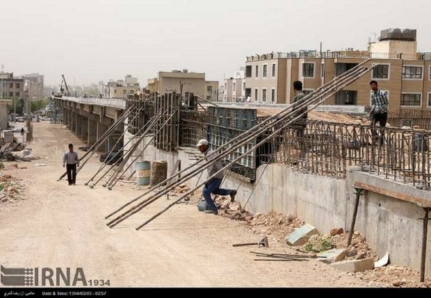 2 تقاطع و آسفالت شهر کرمانشاه جان می‌گیرند