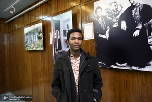 بازدید جمعی از طلاب دانشجو کشور سودان از بیت امام خمینی در ایام دهه فجر