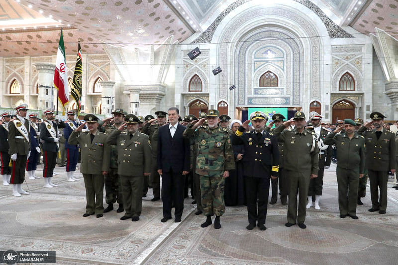 تجدید میثاق فرماندهان و کارکنان ارتش با آرمان‌های امام خمینی (س)