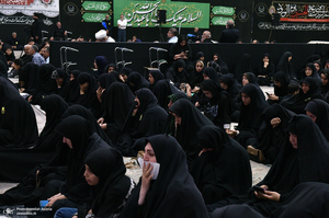 دومین شب عزاداری حضرت اباعبدالله الحسین (ع) در حرم امام خمینی
