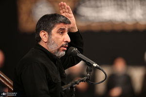 اولین شب عزاداری حضرت اباعبدالله الحسین (ع) در حسینیه امام خمینی