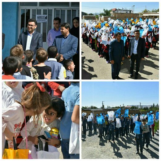 آغاز کمپین &quot;نوبت شماست&quot; و توزیع نوشت‌افزار به جای قبوض کاغذی برق در مناطق محروم انزل