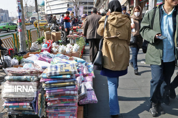 بازار کرونازده دستفروشان در زنجان