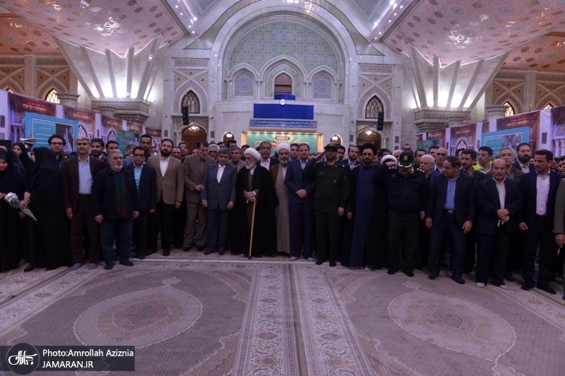 تجدید میثاق اقشار مردم و مسئولان با آرمان های امام راحل