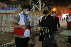 عزاداری حضرت اباعبدالله حسین(ع) در هیات خادم الرضا(ع) قم