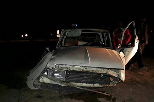 واژگونی وانت در جاده سنندج - مریوان یک کشته بر جا گذاشت