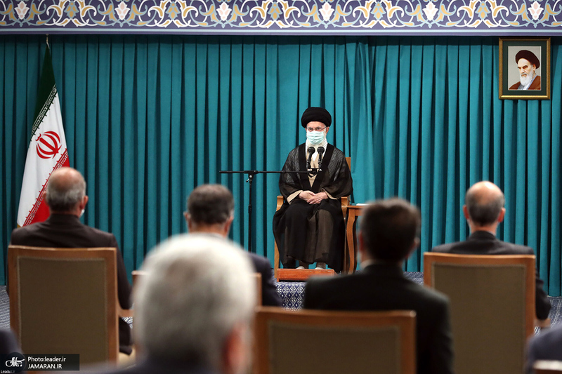 دیدار رئیس‌جمهور و اعضای هیئت دولت با رهبر معظم انقلاب