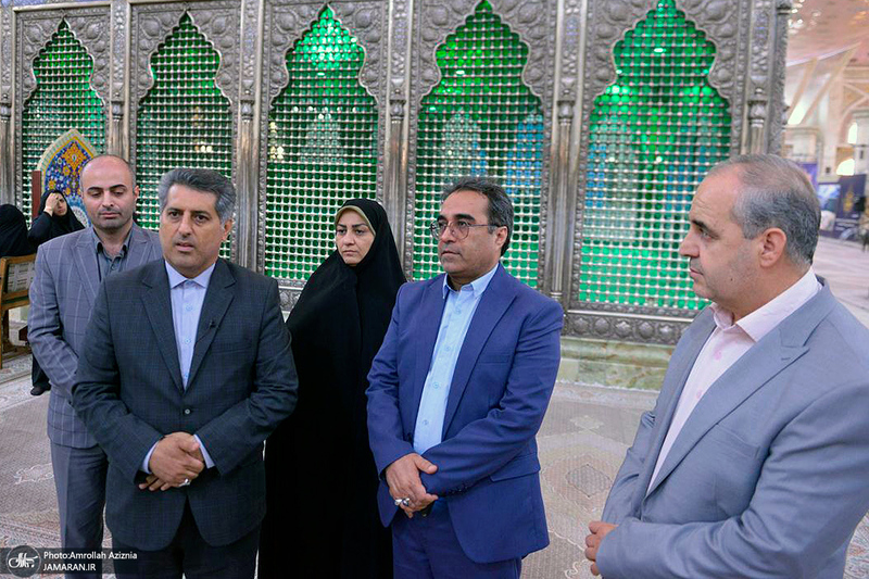 تجدید میثاق فرهنگیان منطقه 19اموزش و پرورش تهران با آرمان‌های حضرت امام (س)