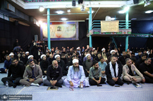 مراسم تجدید بیعت جهادگران با رهبر انقلاب در حسینیه جماران