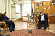 دیدار سرپرست موسسه تنظیم و نشر آثار امام خمینی(س) با استاندار خراسان‌رضوی