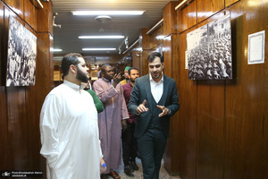 بازدید جمعی از شرکت کنندگان چهلمین دوره مسابقات بین المللی قرآن کریم از جماران