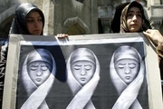 Muslims in Azerbaijan protest for right to wear headscarves