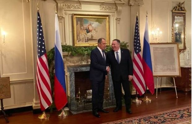 دیدار وزرای خارجه آمریکا و روسیه در واشنگتن