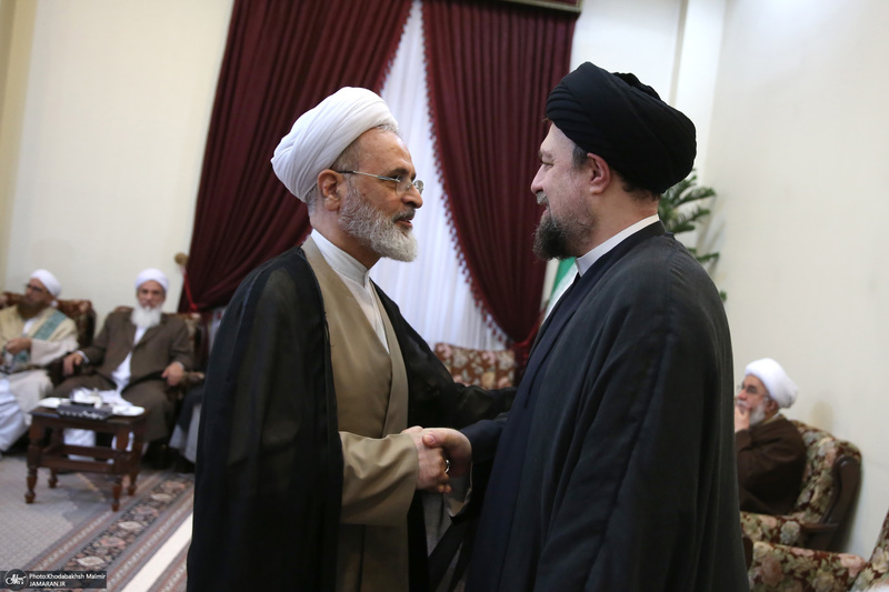 حاشیه تجدید میثاق اعضای مجلس خبرگان رهبری با آرمان‌های امام خمینی(س)؛