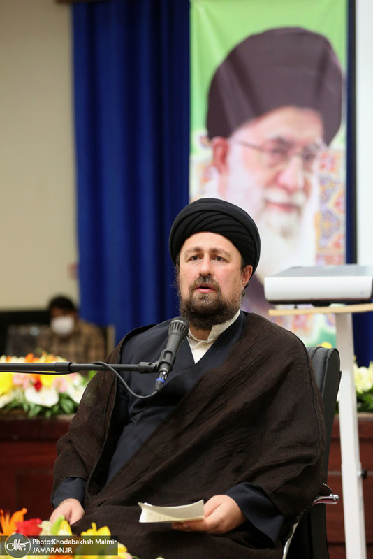 مراسم پنجاهمین سال تاسیس بهشت زهرا (س)‌ در حرم امام خمبنی