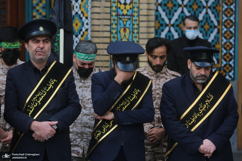 تشییع پیکر شهدای گمنام دفاع مقدس در قم