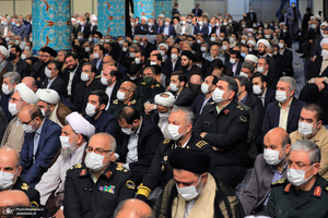 دیدار رمضانی مسئولان نظام با رهبر معظم انقلاب