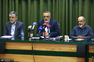 نشست خبری محمدعلی انصاری دبیر ستاد مرکزی بزرگداشت امام خمینی (س)
