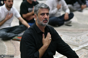 سومین شب عزاداری حضرت اباعبدالله الحسین (ع) در حرم امام خمینی