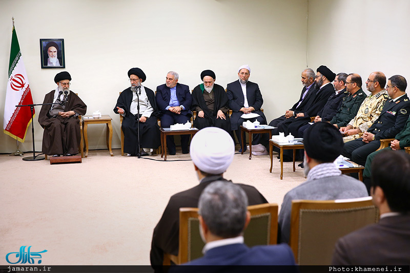 دیدار اعضای ستاد بزرگداشت چهارهزار شهید استان گلستان با رهبر معظم انقلاب 