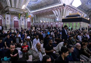 عزاداری شهادت حضرت علی ابن موسی الرضا(ع) در حرم مطهر امام خمینی(س)