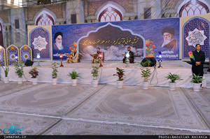 محفل انس با قرآن در حرم مطهر امام خمینی(س)