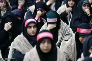 گردهمایی دانشجویان و طلاب بسیجی در حرم مطهر امام خمینی (س)