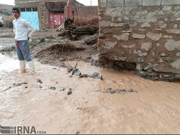 باران و سیل به حدود یکهزار واحد مسکونی خراسان شمالی خسارت زد