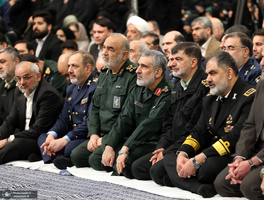 دیدار مسئولان نظام و سفرای کشورهای اسلامی با رهبر معظم انقلاب