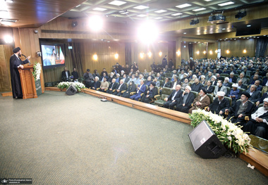 مراسم چهلمین روز درگذشت آیت الله موسوی بجنوردی در دائره المعارف بزرگ اسلامی