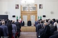 نشست مشترک رئیس‌جمهور با مدیران ارشد وزارت امور خارجه (1)