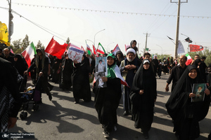 مراسم تشییع پیکر مطهر رهبر شهید انقلاب در قم