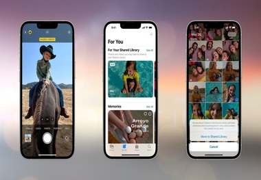 ویژگی جدید iOS و دسترسی گروهی به آلبوم‌های یک گوشی 
