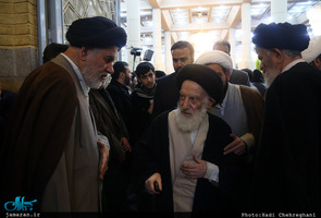 مراسم چهلمین روز درگذشت آیت الله العظمی موسوی اردبیلی(ره) در مسجد اعظم قم