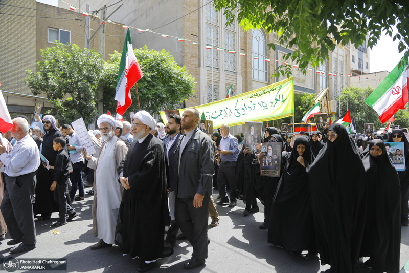 راهپیمایی قیام  15 خرداد در قم