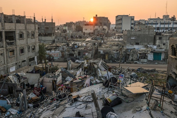 انهدام ساختمان دانشگاه فلسطین در غزه توسط اشغالگران + فیلم