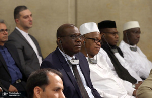 دیدار مسئولان نظام و سفرای کشورهای اسلامی با رهبر معظم انقلاب