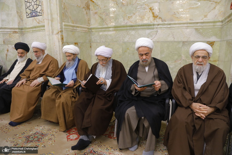 مراسم بزرگداشت آیت الله امامی کاشانی (ره) در مسجد اعظم قم