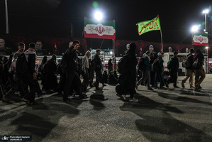 هم قدم با زائران کربلا؛ مرز شلمچه